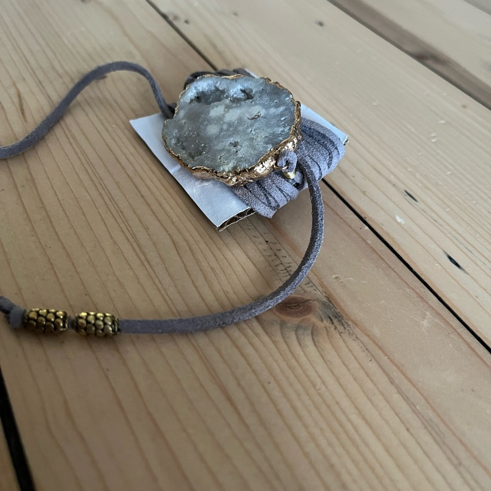 Geode wrap bracelet - Picture 2 of 3